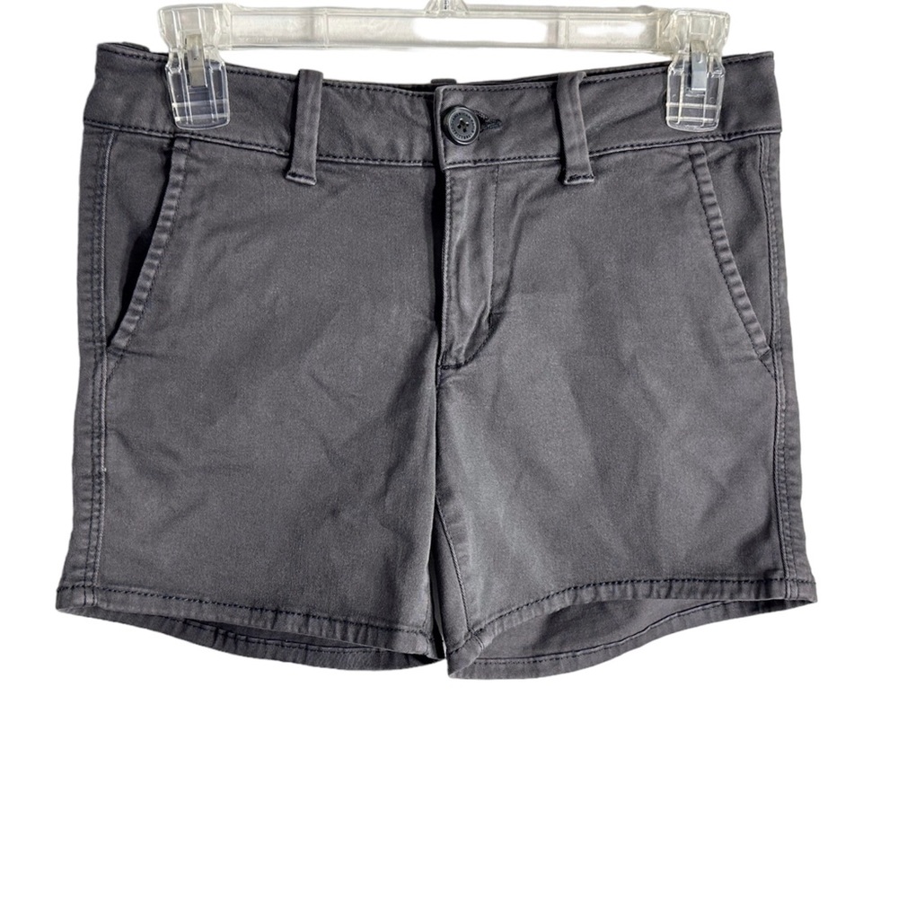American Eagle grey MIDI shorts 2